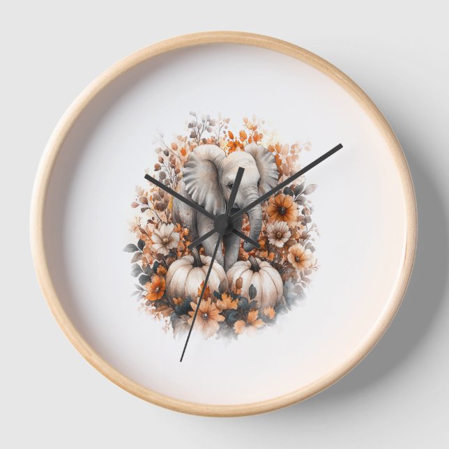 Reloj Calabaza de la camisas de los elefantes (Anverso)