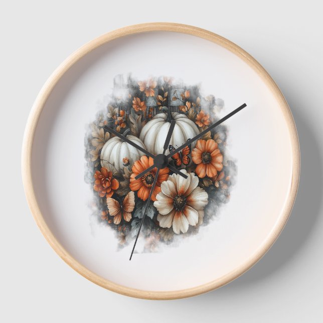 Reloj Calabaza de mariposas (Anverso)