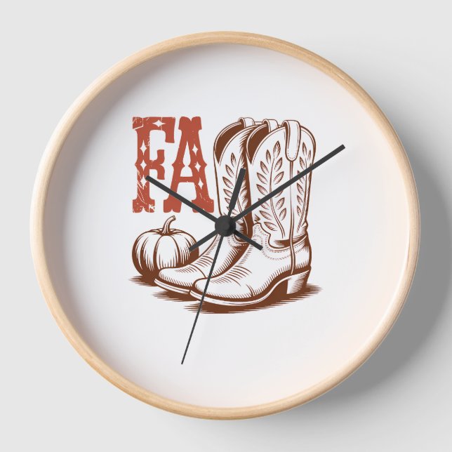 Reloj Calabaza de Nova Caída Otoño (Anverso)