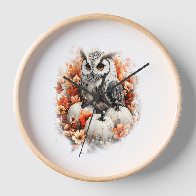 Reloj Calabaza de Owl Country (Anverso)