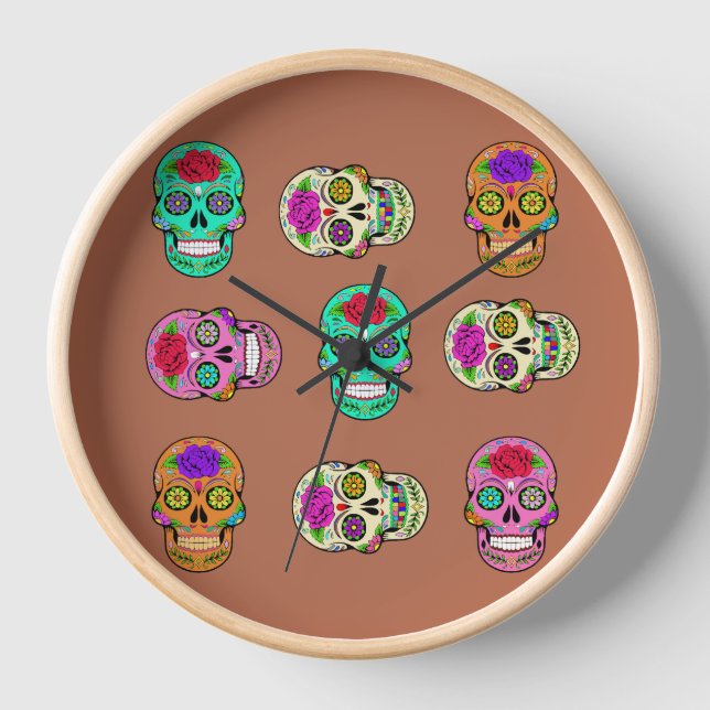 Reloj Calaveras de Azúcar  (Anverso)