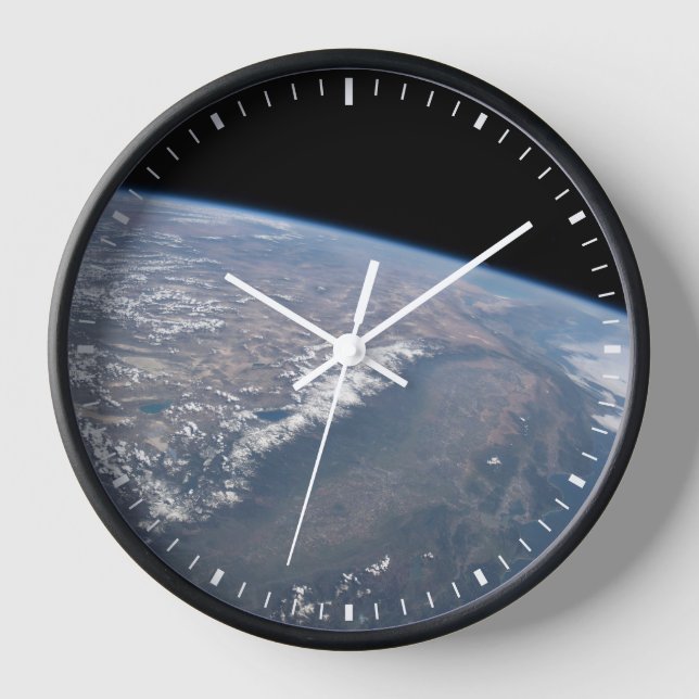 Reloj California Y Nevada Como Se Ve Desde El Espacio. (Anverso)