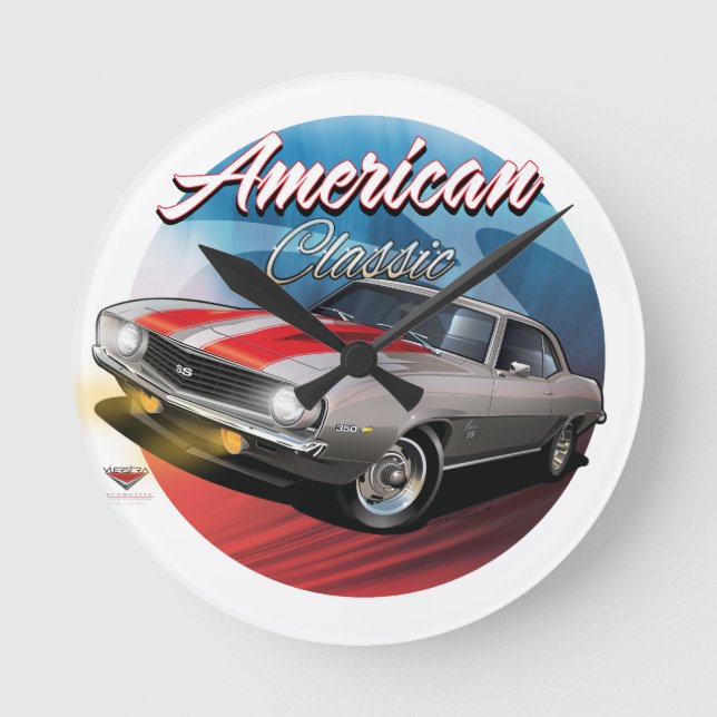 Reloj Camaro SS de 1968 (Anverso)