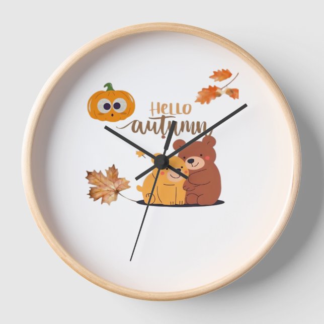 Reloj Camisas otoño, camiseta de acción de gracias, romp (Anverso)