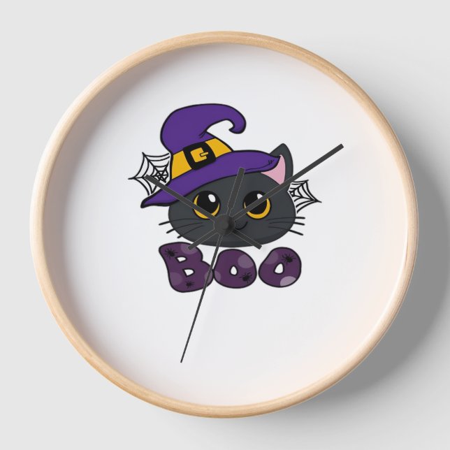 Reloj Camiseta clásica de Boo Boo Crew de Halloween (Anverso)