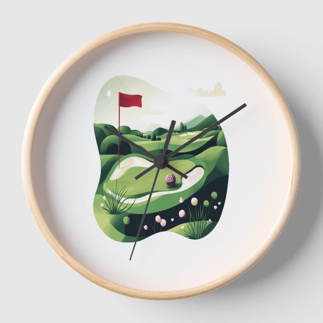 Reloj Campo de golf (Anverso)