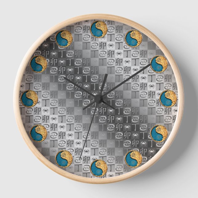 Reloj Cáncer & Conejo de Fuego (Anverso)