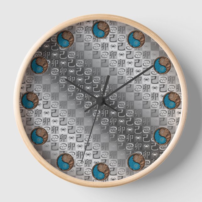 Reloj Cáncer & Conejo de Tierra (Anverso)