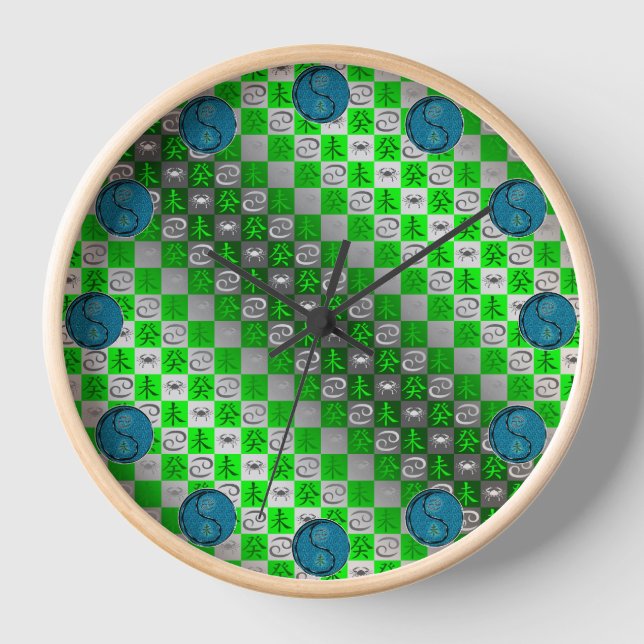 Reloj Cáncer y Cabra de Agua (Anverso)