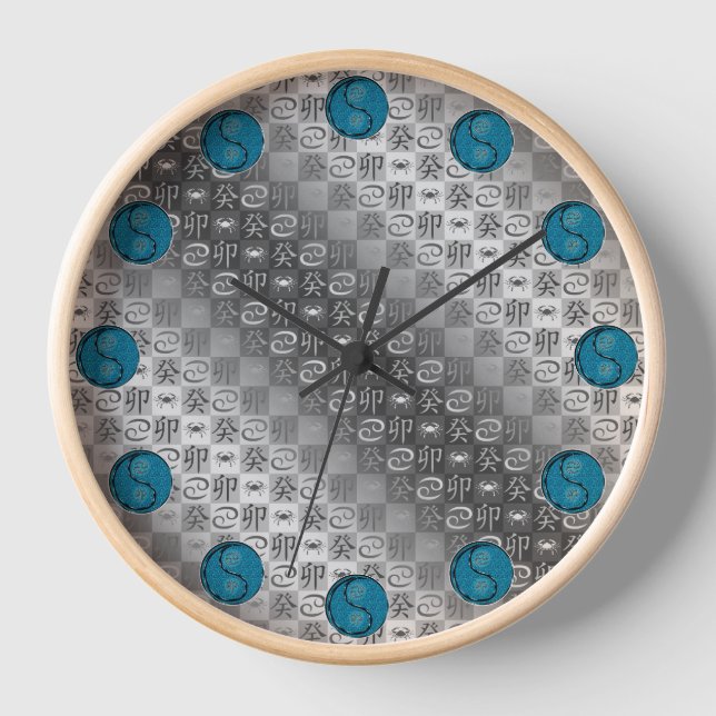 Reloj Cáncer y Conejo de Agua (Anverso)
