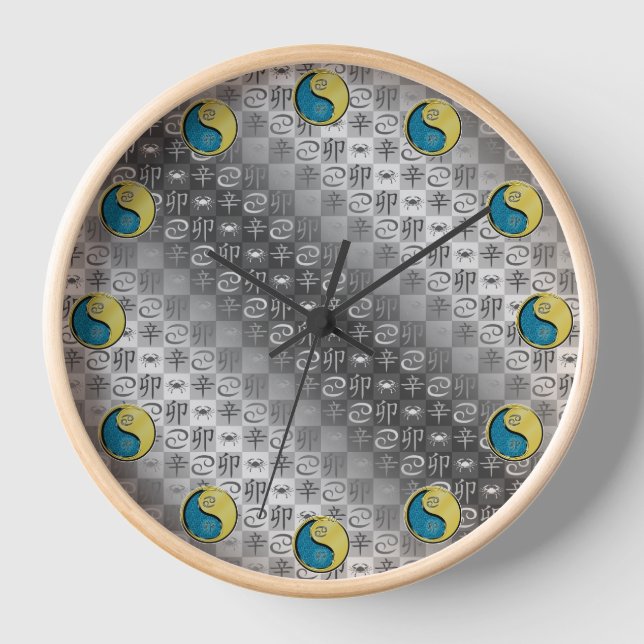 Reloj Cáncer y Conejo de Metal (Anverso)