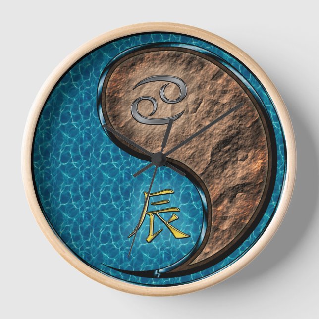 Reloj Cáncer y Dragón de Tierra (Anverso)