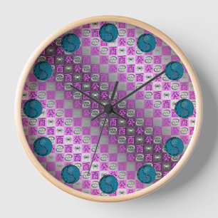 Reloj Cáncer y Gallo de Agua