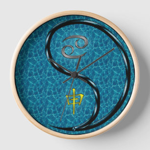 Reloj Cáncer y Mono de Agua