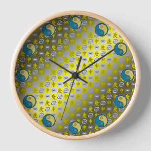 Reloj Cáncer y Mono de Metal
