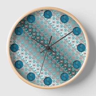 Reloj Cáncer y Serpiente de Agua
