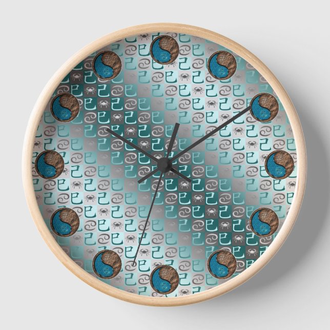 Reloj Cáncer y Serpiente de Tierra (Anverso)