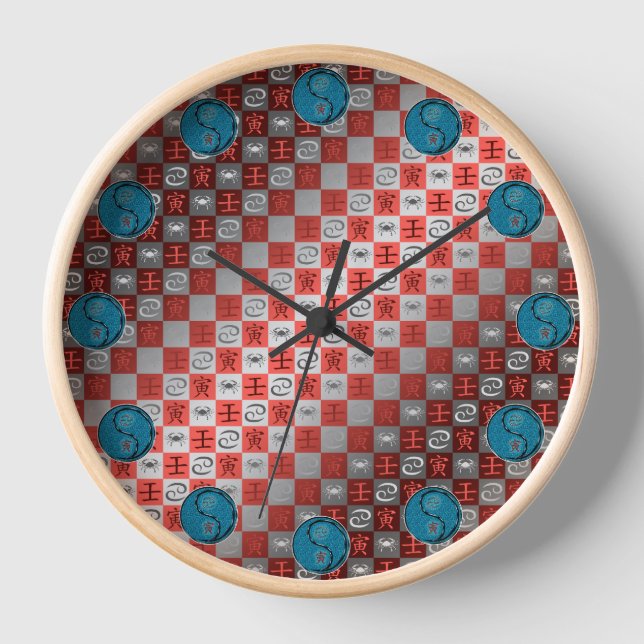 Reloj Cáncer y Tigre de Agua (Anverso)