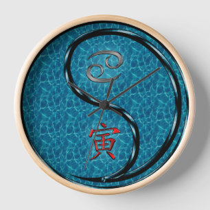 Reloj Cáncer y Tigre de Agua