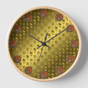Reloj Capricornio & Dragón de Madera