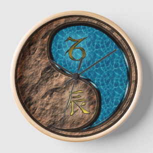Reloj Capricornio y Dragón de Agua