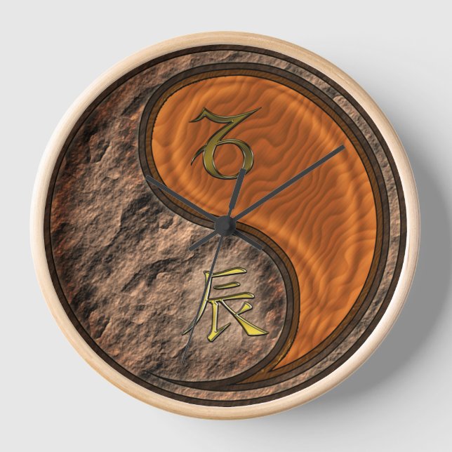 Reloj Capricornio y Dragón de Madera (Anverso)