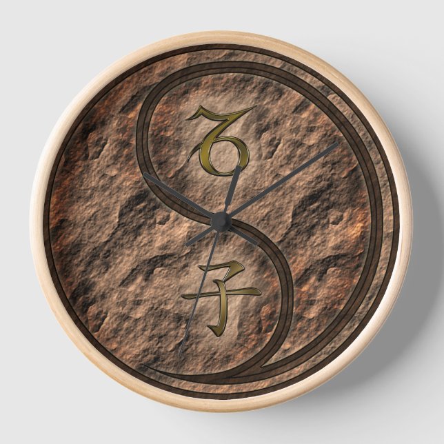 Reloj Capricornio y Rata de Tierra (Anverso)