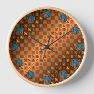Reloj Capricornio y Tigre de Agua