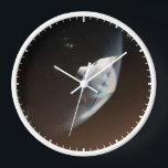 Reloj Cápsula de aeródromo de Marte Science Laboratory 2<br><div class="desc">Concepto de artista que representa la interacción de la nave espacial del Laboratorio Científico de Marte con la atmósfera superior de Marte durante la entrada, descenso y aterrizaje de la resaca de curiosidad en la superficie marciana. En esta escena, la fricción con la atmósfera marciana está frenando el descenso de...</div>