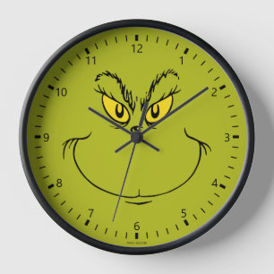 Reloj Cara de Cómo el Grinch Robó la Navidad