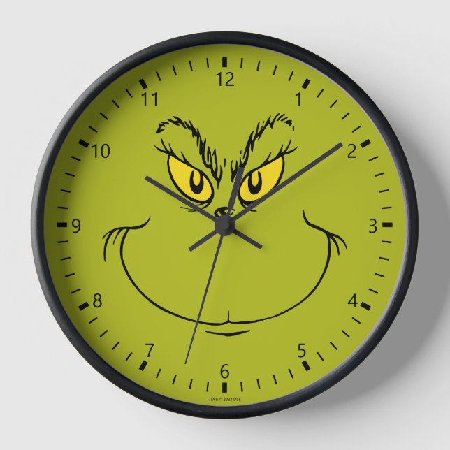 Reloj Cara de Cómo el Grinch Robó la Navidad (Anverso)