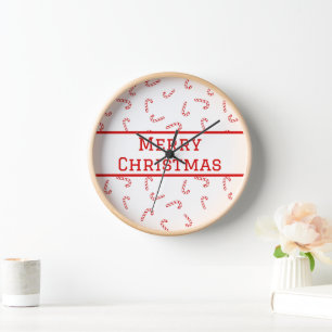 Reloj Caramelo Personalizado Navidad Caña de Navidad