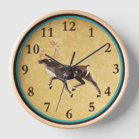 Caribú/reno de arte folclórico