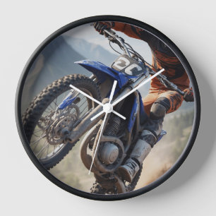 Reloj Carreras de Motocross en Montaña