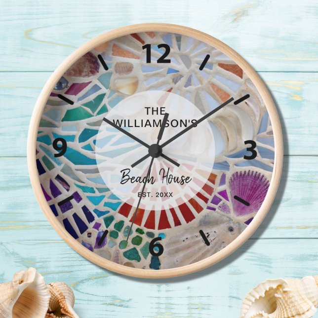 Reloj Casa de playa personalizada  (Subido por el creador)