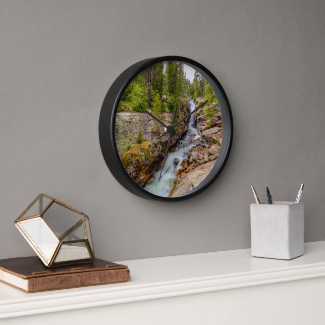 Reloj Cascada de cascada y río (Oficina)