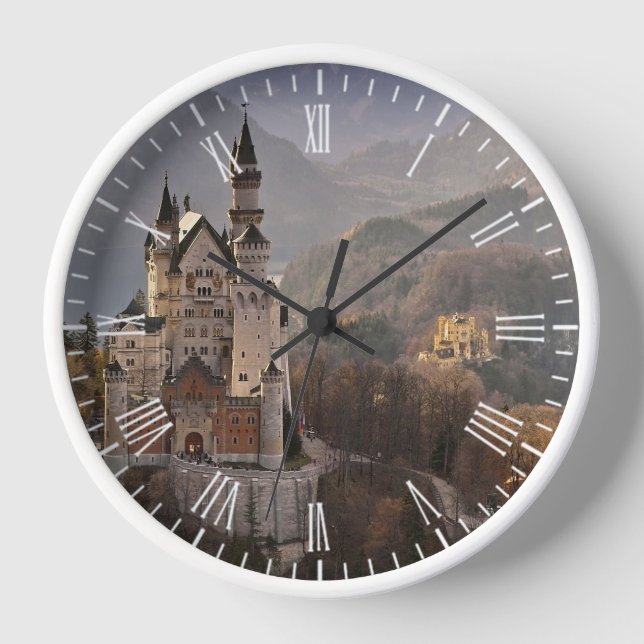 Reloj Castillo de Neuschwanstein Alemania (Anverso)