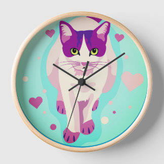 Reloj Cat, Kitty, Meow