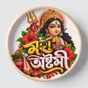 Reloj Celebración de Maha Ashtami Durga Puja