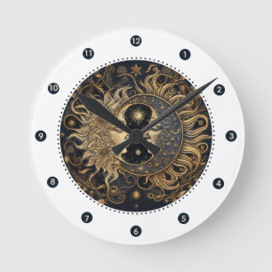 Reloj celestial de pared lunar