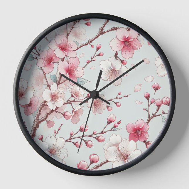 Reloj Cerezo en flor (Anverso)