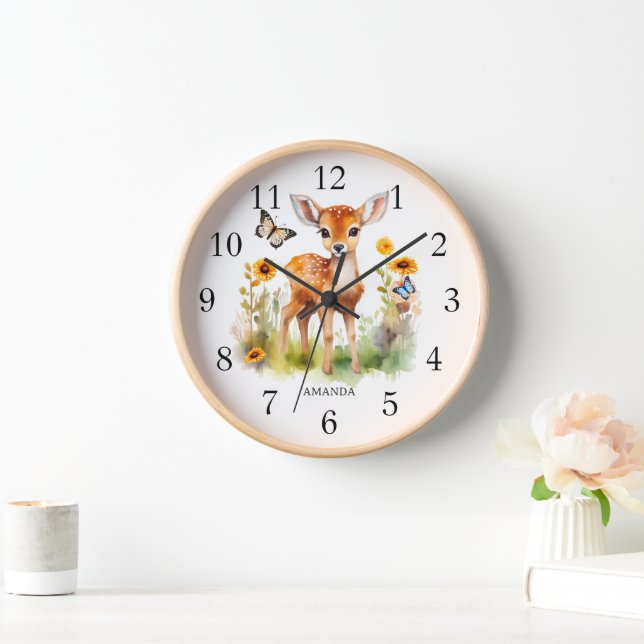 Reloj Cerveza y mariposas (Hogar)