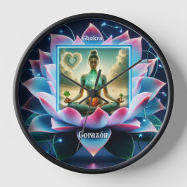 Reloj Chakra del Corazón (Anahata)