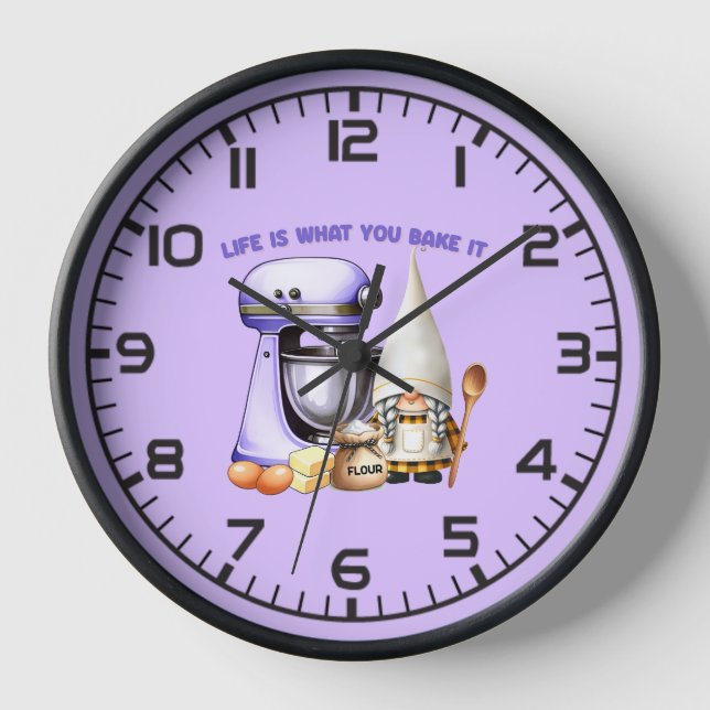 Reloj Chef Gnome Life Es Lo Que Se Hace (Anverso)