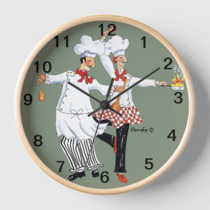 Reloj Chefs-reloj de pared