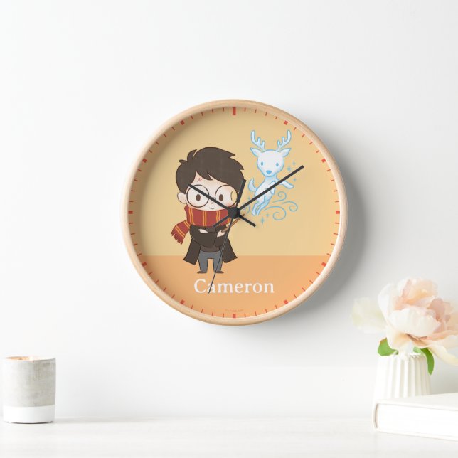 Reloj Chibi HARRY POTTER™ Patrono (Hogar)