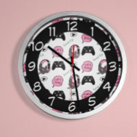 Chica de jugador rosa y negro