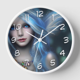 Reloj Chica Hada Mística Etérea