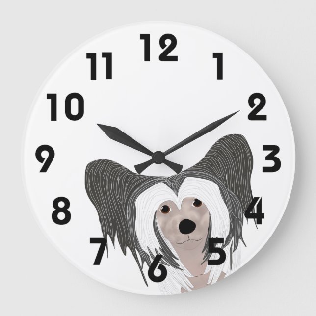 Reloj chino de perro con cresta (Anverso)