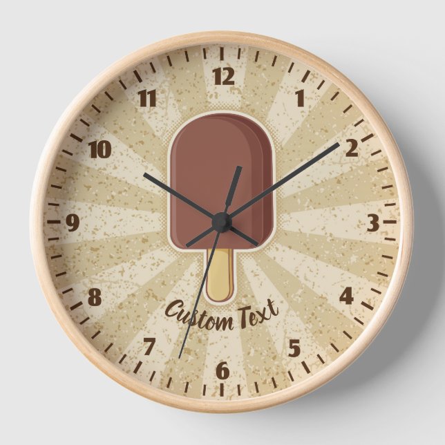 Reloj Chocolate Ice Cream Stick (Anverso)
